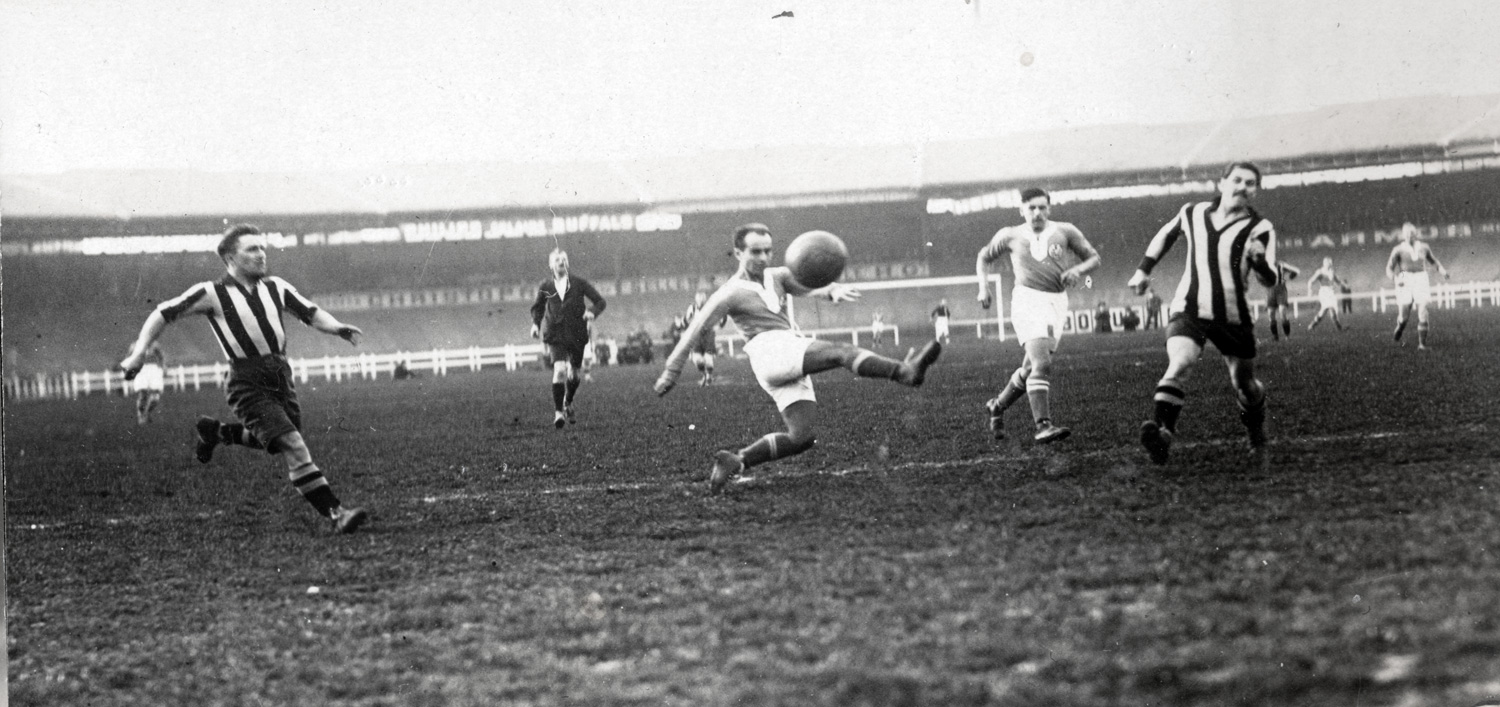 19. Oktober 1924: Club Français gegen Tennis Borussia in Paris. Foto: unbekannt; Sammlung Buschbom.