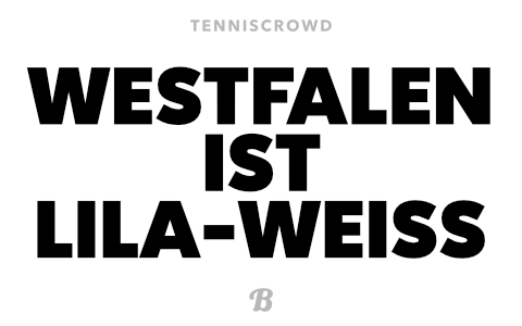 WESTFALEN ist LILA-WEISS!